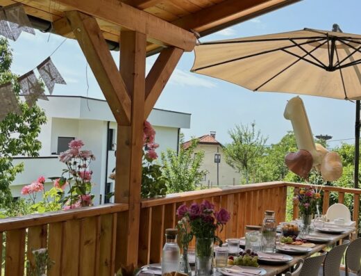 Proslava djecjih rodjendana na otvorenom, Slatka kucica